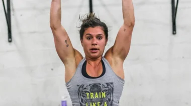 dumbbell thruster