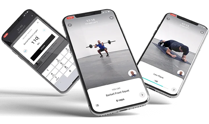 You can adjust the weight during sets in Future's personal training app.