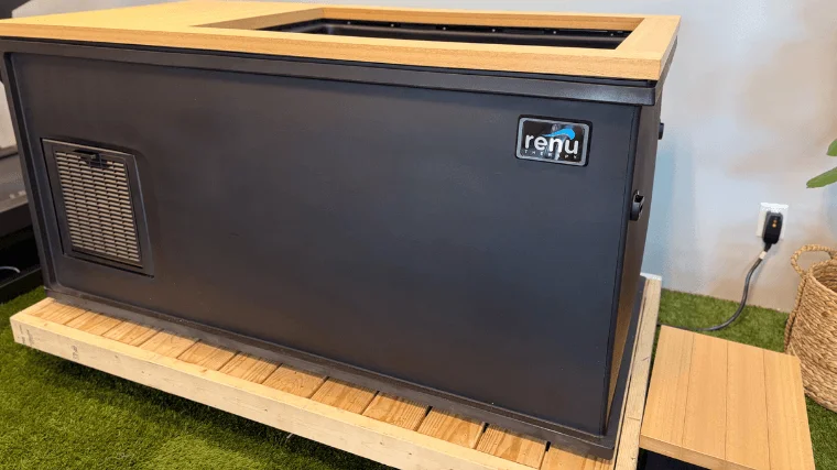 The Renu Therapy Cold Stoic 3.0 cold plunge tub
