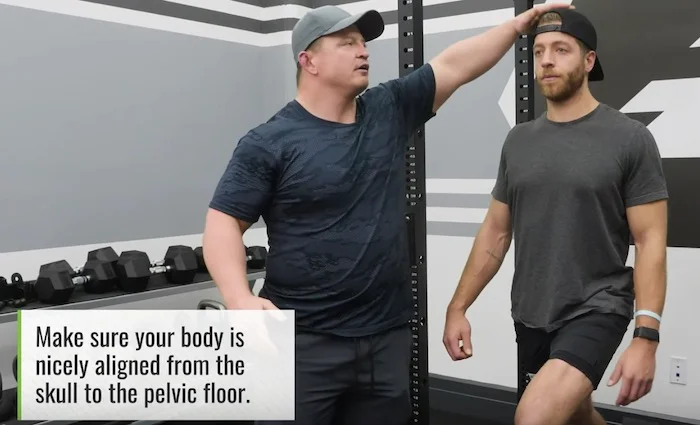 FFE Zercher Split Squat Hip Aligment