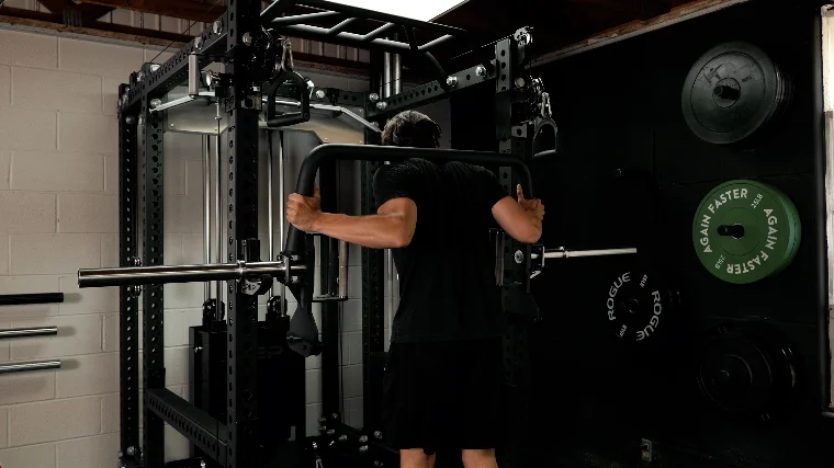 Jake Racking the REP Fitness Open Trap Bar