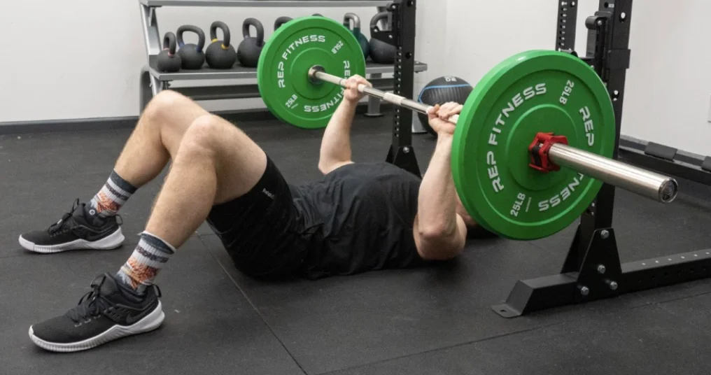 Grip the Floor, Bring Elbows Downwards How to Floor Press