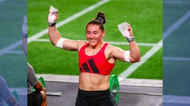 Jennifer Muir celebrates a huge WFP win.