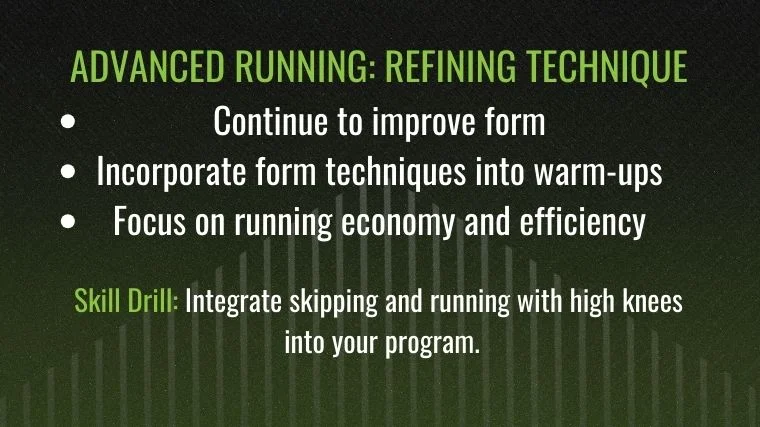 advanced running refining running techniques