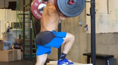 functional bodybuilding front rack step up