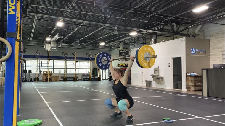 squat jerk catch