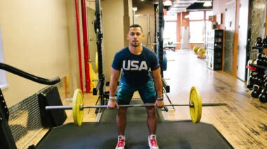 hang clean
