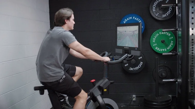 Jake Riding the NordicTrack S22i