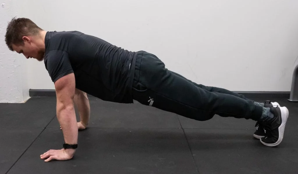 Push Up Set the Back