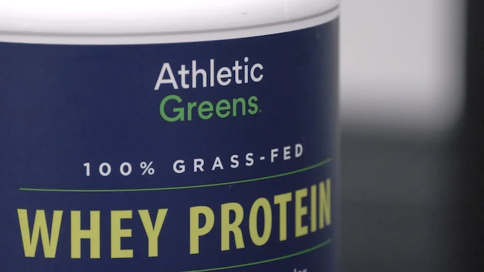 Athletic Greens Whey close