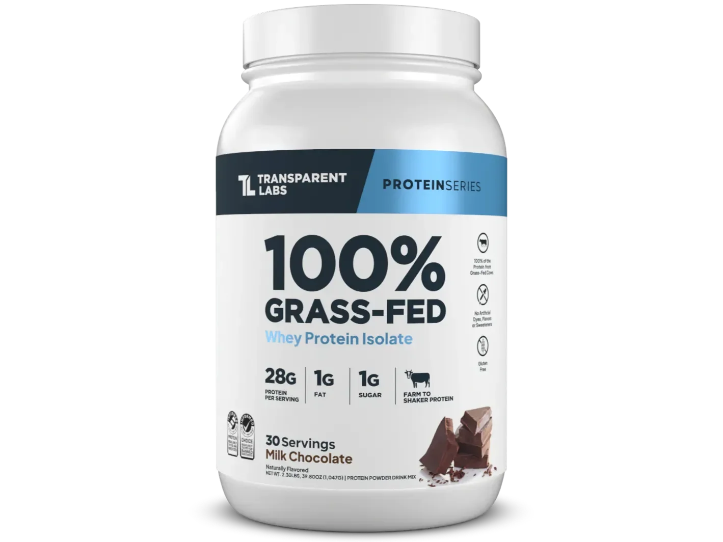 Transparent Labs Whey Protein Isolate 1