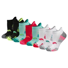 Saucony Women's 8-Pair Performance No-Show Sport Socks Saucony Women's 8-Pair Performance No-Show Sport Socks