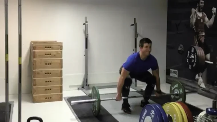 muscle clean start position