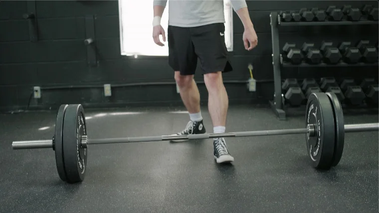 Throwing Some Weight on the REP Fitness Power Bar 