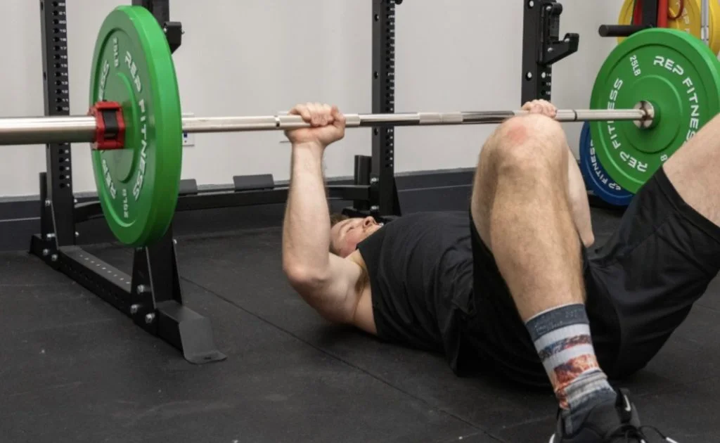 Gently Contact the Floor, Then Press Floor Press Full Guide