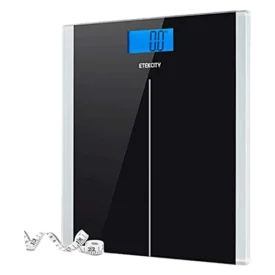Etekcity Black Digital Bathroom Scale