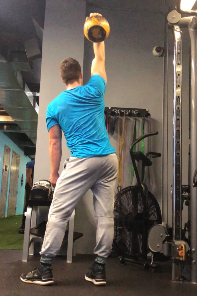 Kettlebell Windmill Back Top