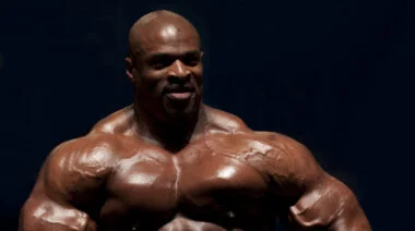 Bodybuilder Ronnie Coleman.