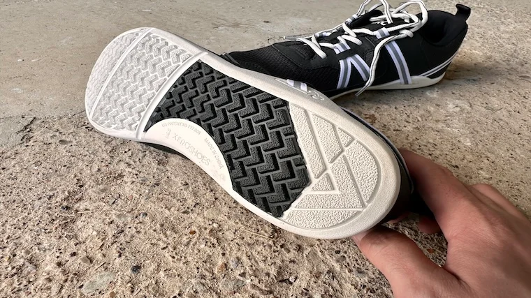 Xero Prio outsole pattern
