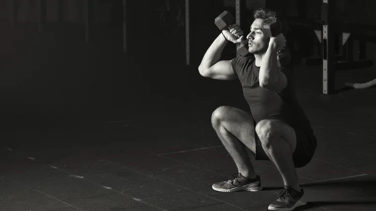 Dumbbell Thruster