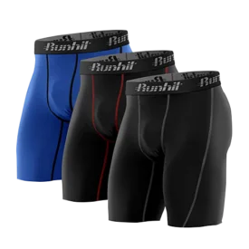Runhit Men's Compression Shorts