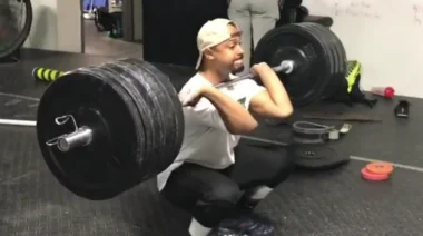 squat clean