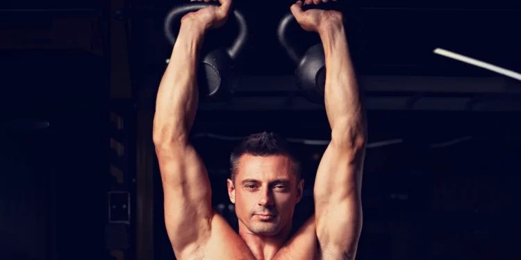 kettlebell shoulder press