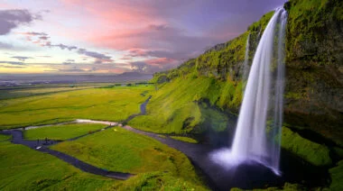 Seljalandsfoss Waterfall, Iceland