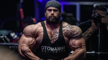Bodybuilder Andrea Presti