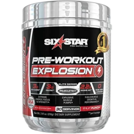 Six Star Pro Nutrition Pre Workout