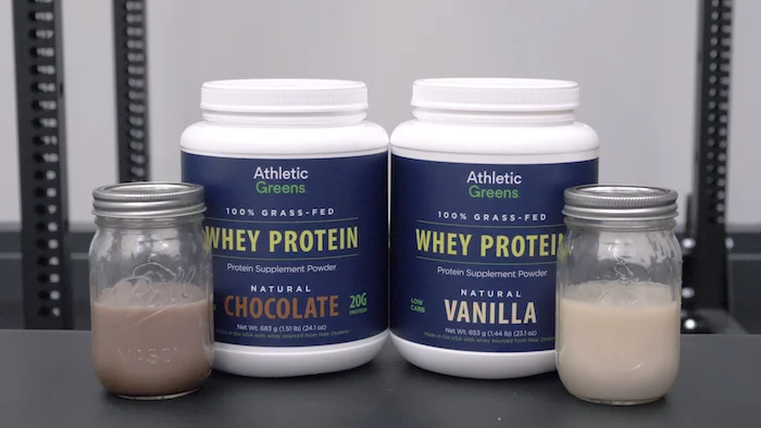 Athletic Greens Whey mixed