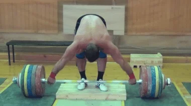 Dmitry Klokov snatch grip romanian deadlift