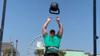 2023 World's Strongest Man Kettlebell Toss Results