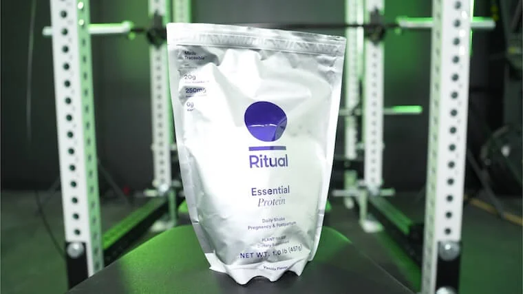ritual-essential-pregnancy-+-postpartum-protein-front-of-bag (1) Ritual Essential Daily Shake Pregnancy and Postpartum