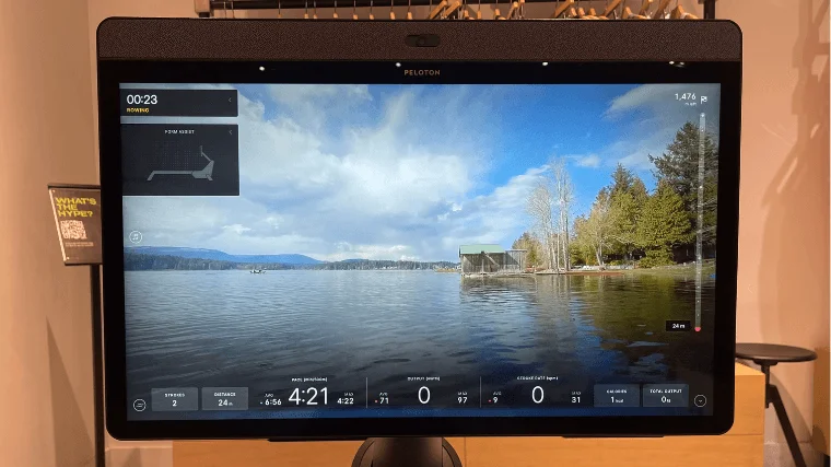peloton-row-scenic-row Scenic Row on the Peloton Row's HD touchscreen.