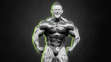Bodybuilder Flex Lewis