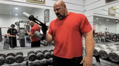 Brian Shaw Home Gym
