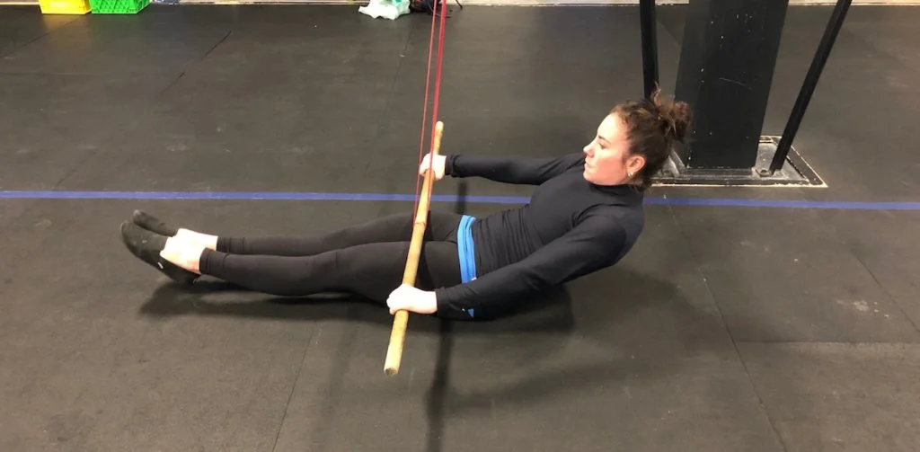 Hollow Hold Lat Pulldown