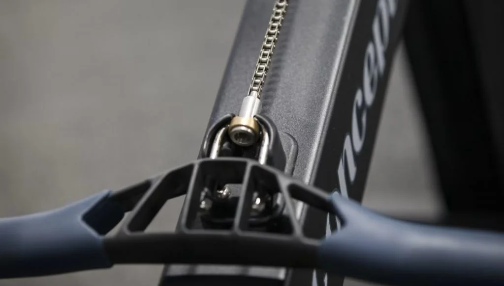concept2 rower handle closeup