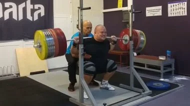 Mart Seim 400KG Squat