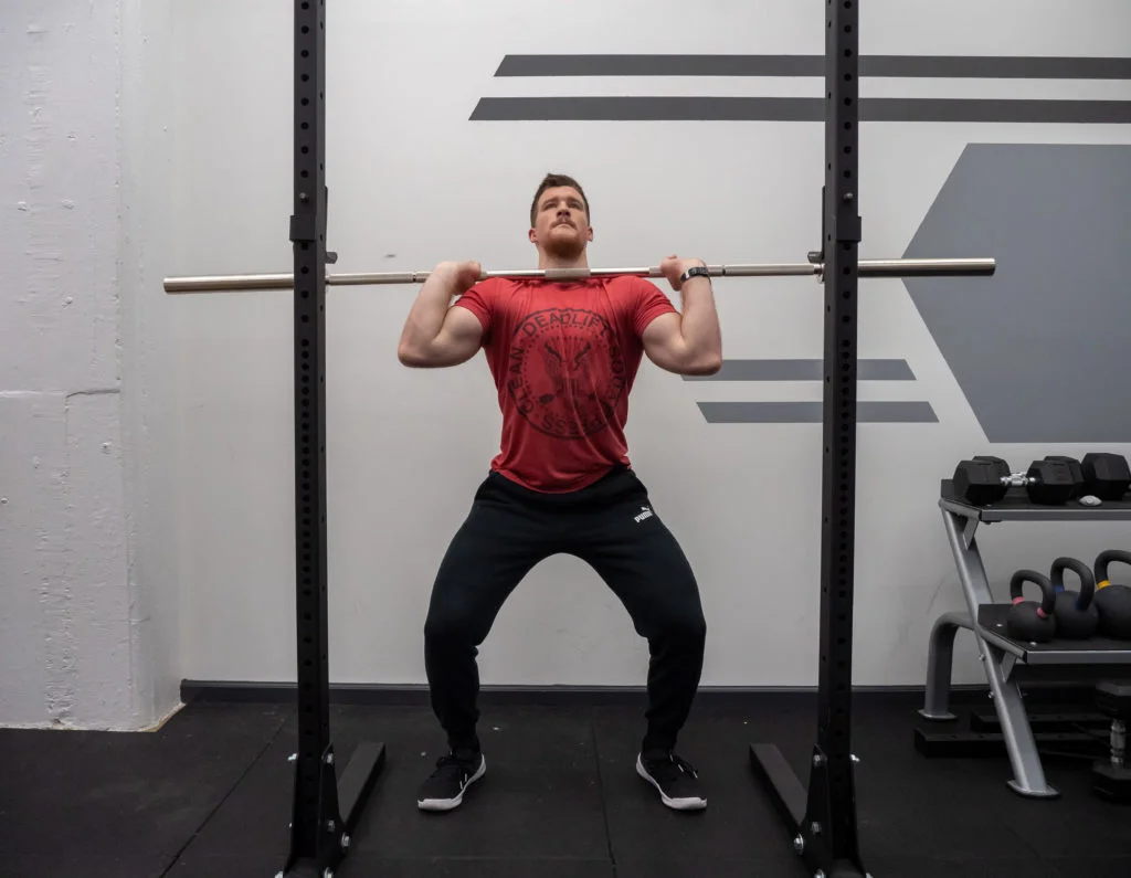Push Press Exercise Guide Smooth Dip
