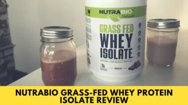 NutraBio Grass Fed Whey Protein Isolate Review