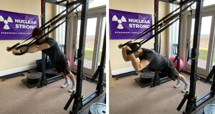 Ring Bodyweight Skull Crushers