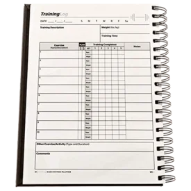SaltWrap Daily Fitness Planner