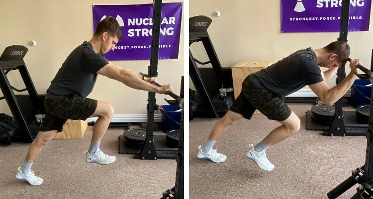 Single Leg Bodyweight Skull Crushers