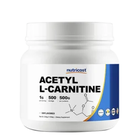Nutricost Acetyl L-Carnitine (ALCAR) 500 Grams