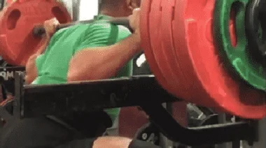 reverse band box squat