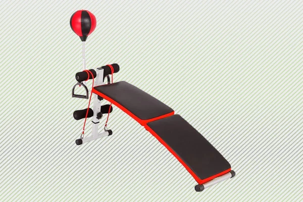 tfwalog adjustable incline curved sit up bench board