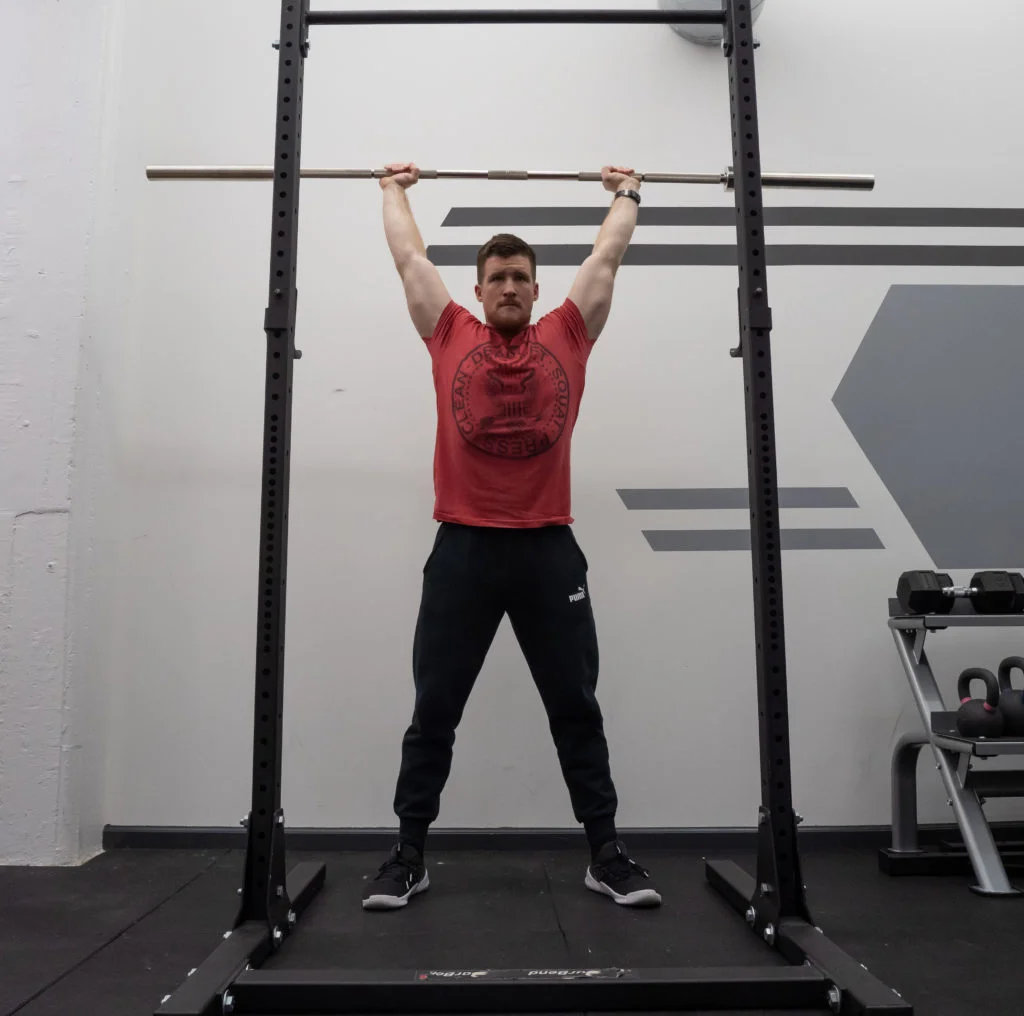 Push Press Exercise Guide Strong Lockout