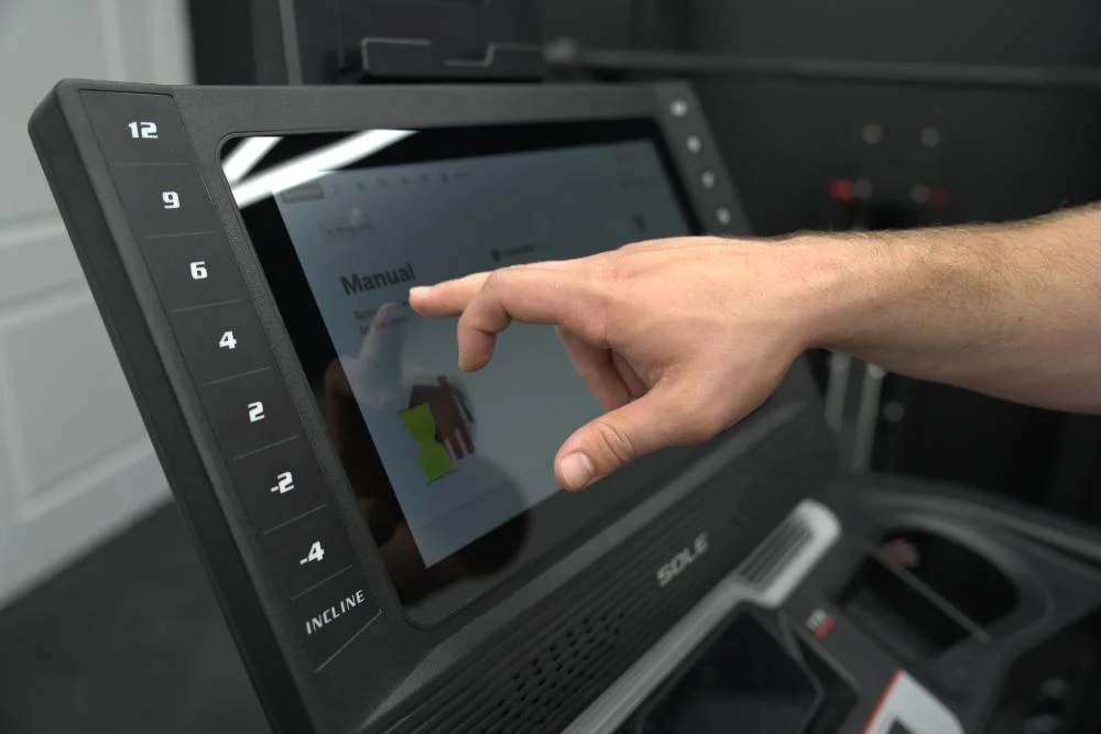 Navigating the Sole TT8 treadmill